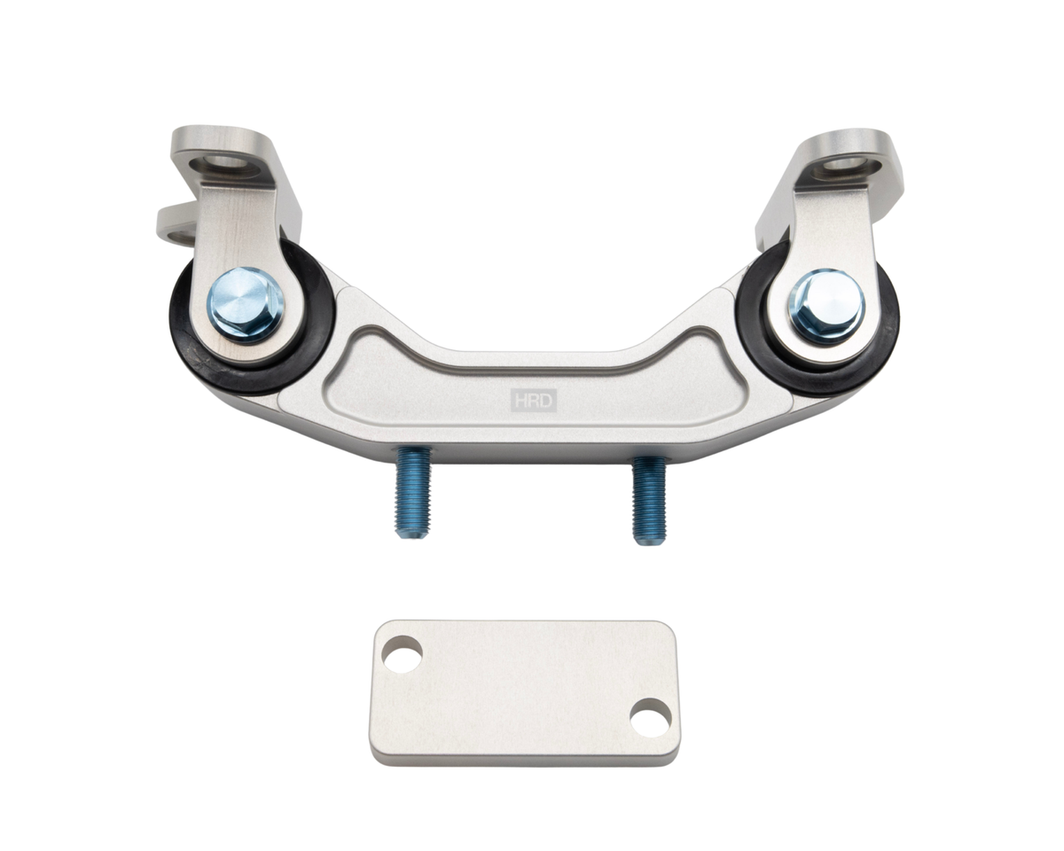 HRD Precision Machined Subaru WRX/STi Transmission Mount - Apex Silver
