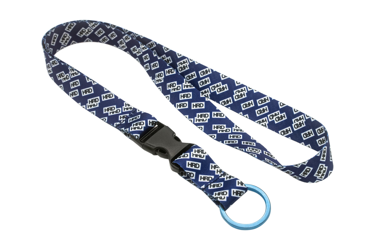 HRD All-Over Box Logo Lanyard Including Titanium Key Ring
